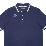 KAPPA Mens Polo Shirt Blue M
