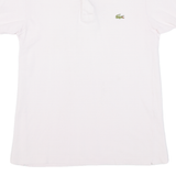 LACOSTE Mens Polo Shirt Pink S