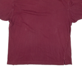 NAUTICA Mens Polo Shirt Maroon L