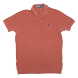 POLO RALPH LAUREN Mens Polo Shirt Orange M