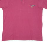 LACOSTE Mens Polo Shirt Pink XL