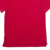 LACOSTE Mens Polo Shirt Red M