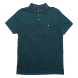 TED BAKER Mens Polo Shirt Green S