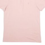 ALL SAINTS Mens Polo Shirt Pink M