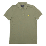 LYLE & SCOTT Mens Polo Shirt Green S