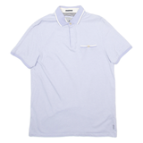 TED BAKER Mens Polo Shirt Purple L