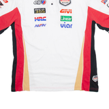 LCR Mens Polo Shirt White XL
