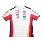 LCR Mens Polo Shirt White XL