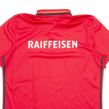 ADIDAS Weezen Football Mens Polo Shirt Red XL