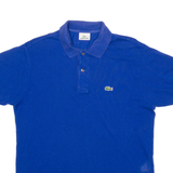 LACOSTE Mens Polo Shirt Blue M