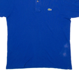 LACOSTE Mens Polo Shirt Blue M