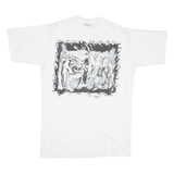 ROEF KOUE Mens T-Shirt White XL