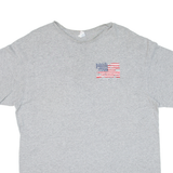 DELTA Lido Beach Florida Mens T-Shirt Grey USA L