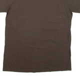GILDAN Prague Mens T-Shirt Brown L