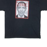 GILDAN Barack Obama Mens T-Shirt Black USA XL