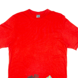 LIQUID Mens T-Shirt Red 2XL
