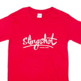 GILDAN Slingshot Ayia Napa Cyprus Womens T-Shirt Red S