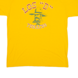 GILDAN Mens T-Shirt Yellow L