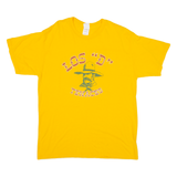 GILDAN Mens T-Shirt Yellow L