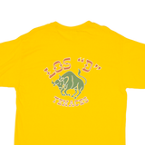 GILDAN Mens T-Shirt Yellow L