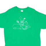 GILDAN Volere Volare Mens T-Shirt Green L