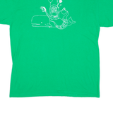 GILDAN Volere Volare Mens T-Shirt Green L