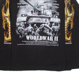 X-RAY Total War Mens T-Shirt Black Long Sleeve S