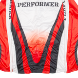 OLDPA Cycling Full-zip Mens Jersey White Long Sleeve XL