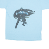 GILDAN Worldwake Mens T-Shirt Blue L