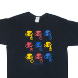 GILDAN Whistler Canada Mens T-Shirt Black L