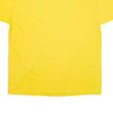 GILDAN Womens Band T-Shirt Yellow 3XL
