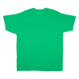 GILDAN Womens Band T-Shirt Green 3XL