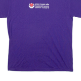 GILDAN Womens T-Shirt Purple M