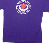 GILDAN Womens T-Shirt Purple M