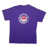 GILDAN Womens T-Shirt Purple M