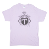 GILDAN Mens T-Shirt Purple L