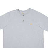 CARHARTT Mens T-Shirt Grey 2XL