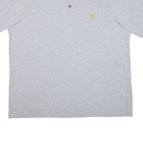 CARHARTT Mens T-Shirt Grey 2XL