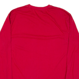 NAUTICA Sleepwear Mens T-Shirt Red Long Sleeve XL