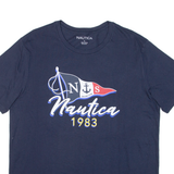 NAUTICA Mens T-Shirt Blue L