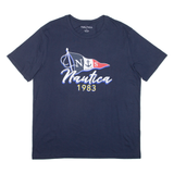 NAUTICA Mens T-Shirt Blue L