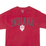 CHAMPION Indiana Mens T-Shirt Red USA M