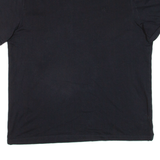 CALVIN KLEIN Mens T-Shirt Black V-Neck L