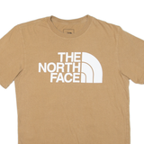 THE NORTH FACE Mens T-Shirt Brown S