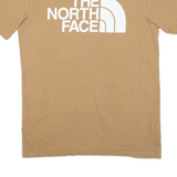 THE NORTH FACE Mens T-Shirt Brown S