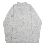 CHAMPION Washington Huskies Mens Fleece Grey 1/4 Zip XL