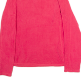 THE NORTH FACE Womens Fleece Pink 1/4 Zip M