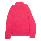 THE NORTH FACE Womens Fleece Pink 1/4 Zip M