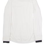 CALVIN KLEIN PERFORMANCE Womens Fleece White Roll Neck S