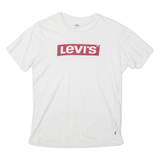 LEVI'S Mens T-Shirt White S
